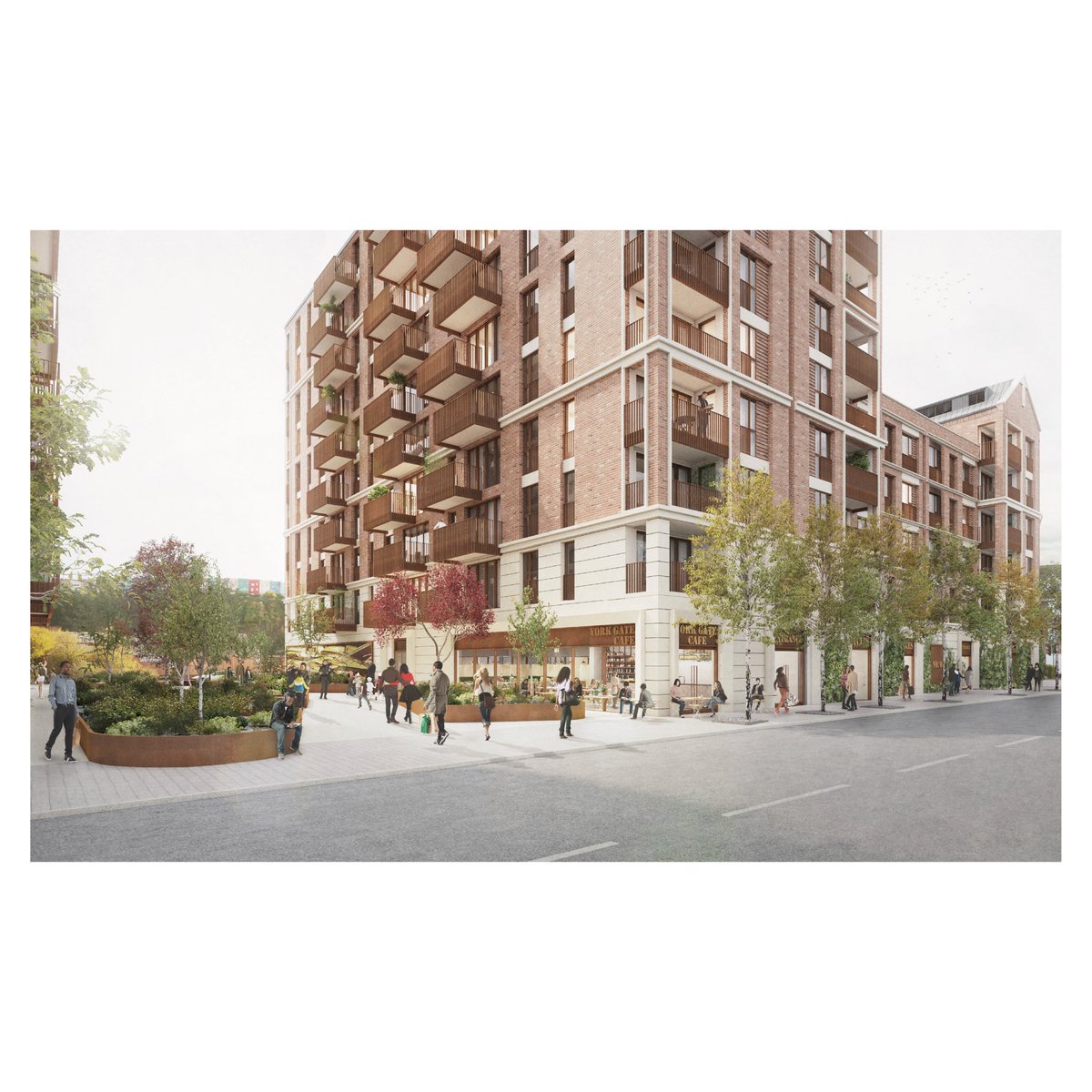 POD_Architects_'s tweet photo. POD Architects are delighted to announce that today York Gate received approval at committee.
 
York Gate is an exciting mixed use affordable housing scheme in the heart of Bristol, providing 221 homes.

#podarchitects #bristol #architecture #brick #design #affordablehousing https://t.co/eswV5pYzyj