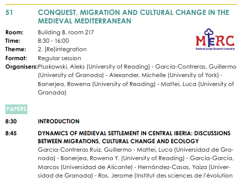 LoRproject's tweet photo. Next week our team will be at the 28th EAA Annual meeting in Budapest, where we have organized our own session. Check the program and join us if you are interested in medieval archaeology, castles, borders, migrations and paleoenvironmental changes.
@archaeologyEAA @MERC_Hub https://t.co/R8kVodkk2L