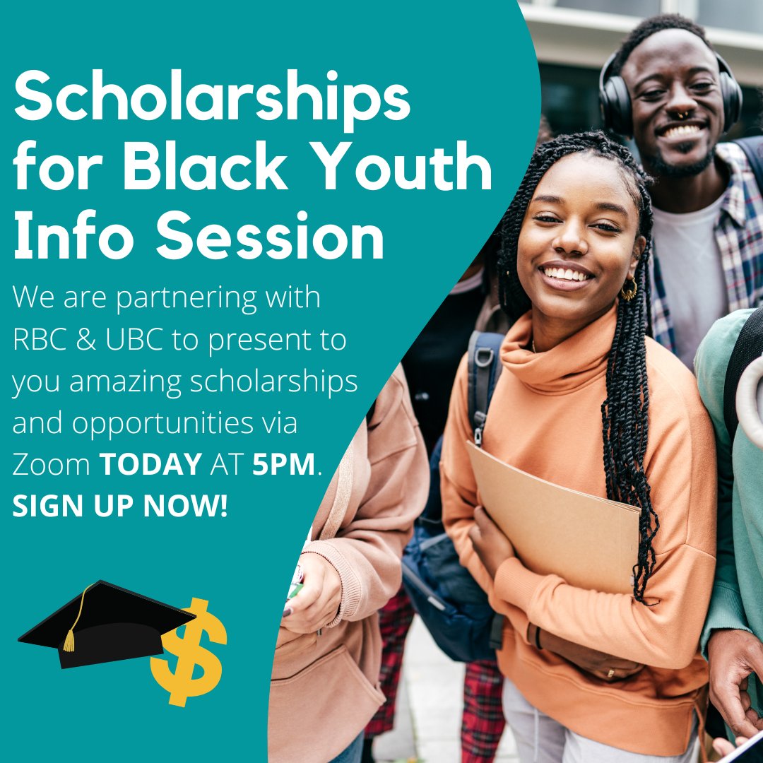 ccachcan's tweet photo. Looking for scholarships to help you pay for university? Swing by our info session later today at 5pm to hear all about big scholarships &amp; programs for post-secondary through RBC and the University of British Columbia. Sign up using the link in our bio! https://t.co/dRf60A2BB1