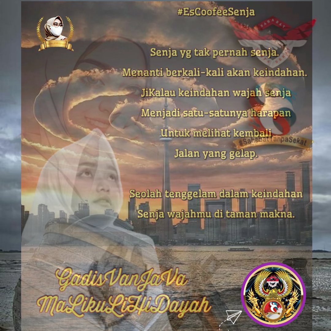 #RenunganSunyi

...fana adl suatu kondisi yang dialami oleh #sufi pada maqam tertentu, dimana pd saat itu, seluruh eksistensinya direnggut oleh Ilahi...

~Kata gadis Penyair~

#gadisJava 
#SahabatTanpaSekat
BY: #GemaMalikuli 
#PenaFisMalikuli