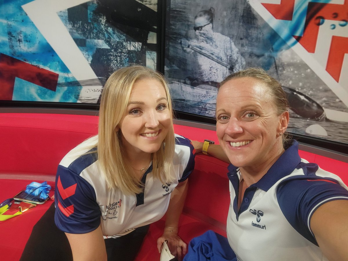 Great to see the <a href="/bbcemt/">BBC East Midlands</a> team on the sofa with <a href="/CHenshawGB/">Charlotte Henshaw</a> to talk all things Paracanoe &amp; our teams medal winning, record breaking few weeks! Thanks for having us <a href="/CharlieSlater15/">Charlie Slater</a> &amp; <a href="/NatJacksonsport/">Natalie Jackson</a> @BritishCanoeing #paracanoe