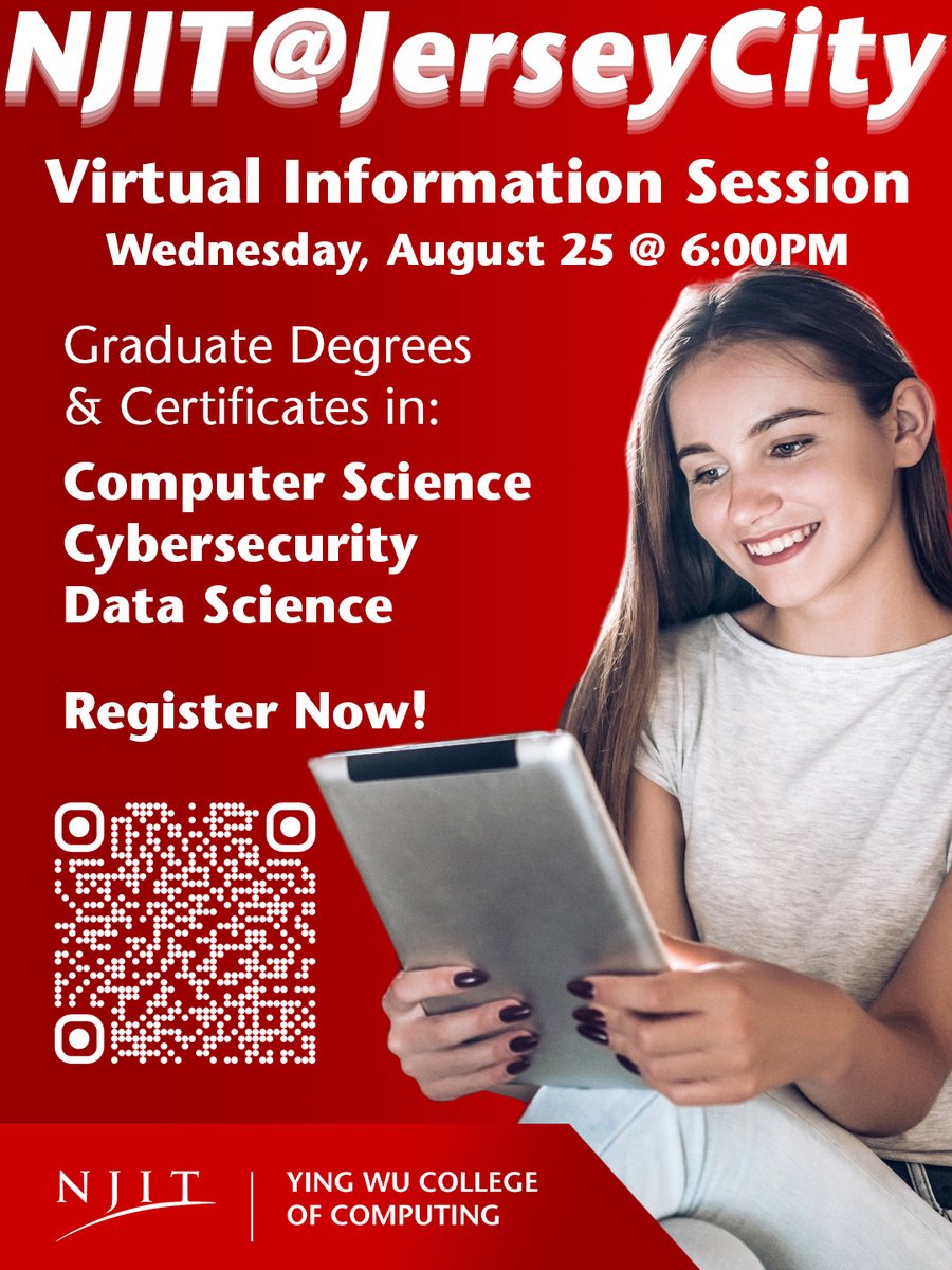 Need to upskill in your current career? Interested in entering the highly lucrative field of computing? There's a program tailor made for you! And it's across from the Exchange Place Light Rail and PATH stations at our new Jersey City Location. Join us online tomorrow night!