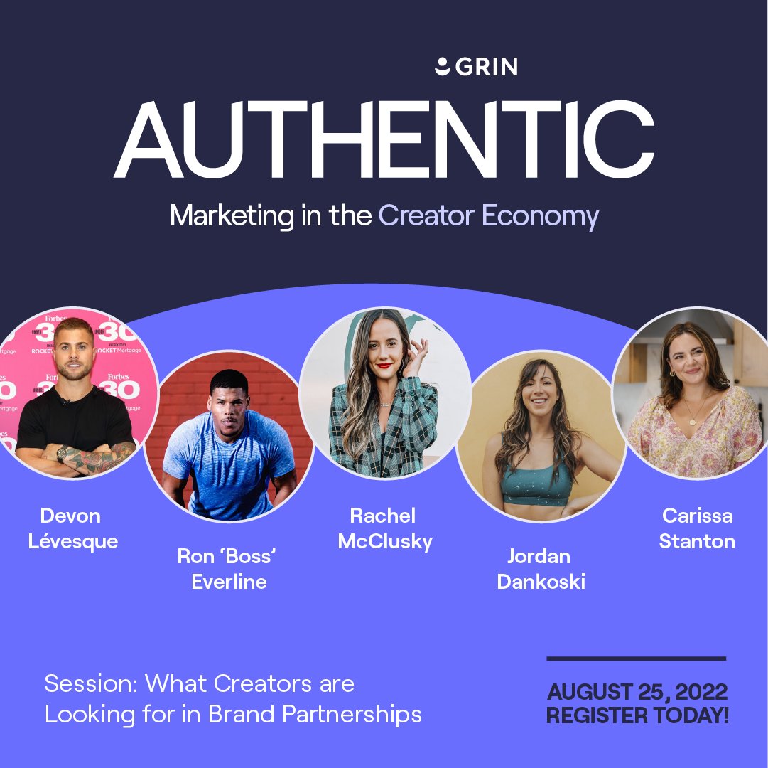 GrowWithGrin's tweet photo. TOMORROW is our big event! 🎉
You don't want to miss out on these speakers and sessions. Grab your seat today before it's too late!
Register here and you can view the full day's agenda: https://t.co/MHgRFbOwQM
#Authentic2022 #AUTHENTIC #GRIN #GrowWithGRIN https://t.co/LiedKyF1N2