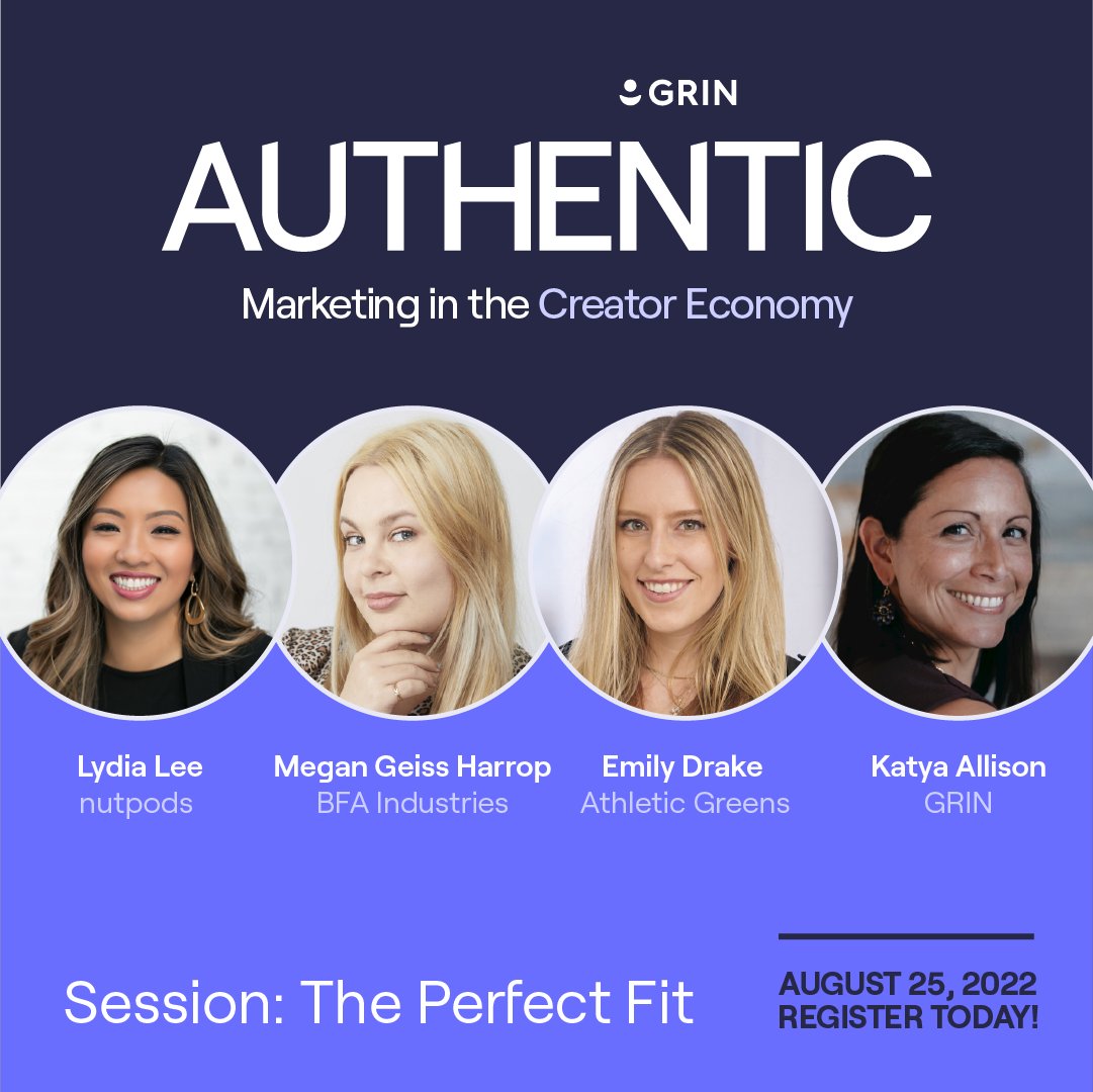 GrowWithGrin's tweet photo. TOMORROW is our big event! 🎉
You don't want to miss out on these speakers and sessions. Grab your seat today before it's too late!
Register here and you can view the full day's agenda: https://t.co/MHgRFbOwQM
#Authentic2022 #AUTHENTIC #GRIN #GrowWithGRIN https://t.co/LiedKyF1N2