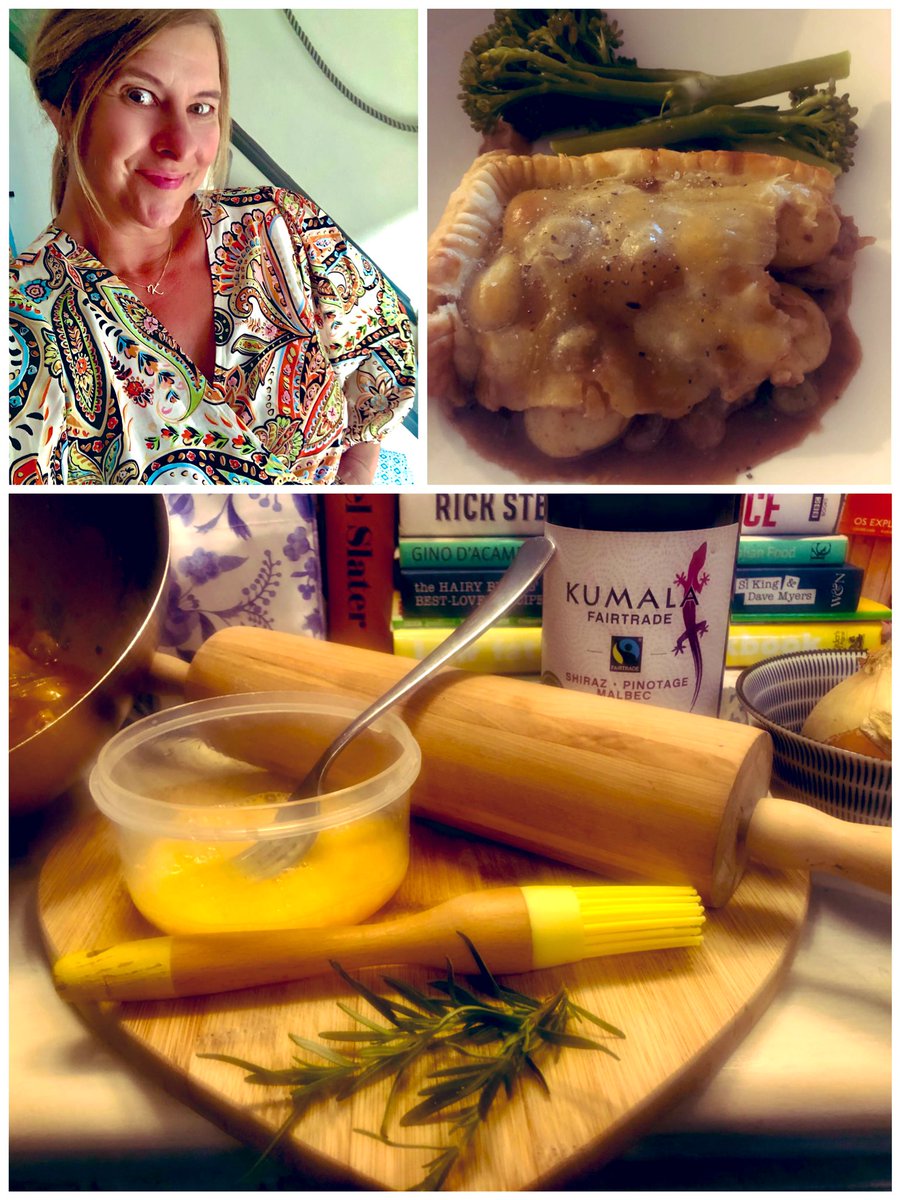 Katiemust's tweet photo. #wednesdaythought when the moon hits your eye like a big meat 🥩 #pie 🥧 that’s 🧡amore 🧡 you can’t help but to smile around  pie 🥧🧡😋  a pie 🥧 kind of day ☔️☔️☔️#MidWeekMiracle #Food #homemade #garden #herbs #redwine 🍷 #rosemary #shoplocal #farming #LakeDistrict 🥾⛰🥧🧡 https://t.co/3VTADj5pkn