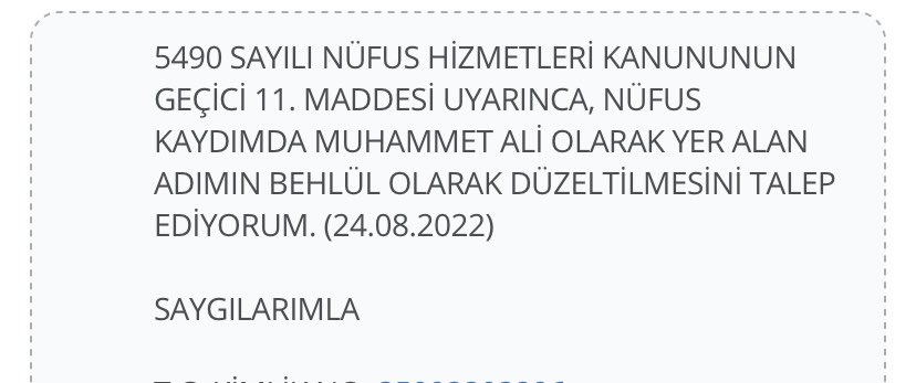 aliiikkoc's tweet photo. LAN bu e devletteki ad soyad değişikliği başvurusu iptal edilmiyo muydu taşağına behlül yazmıştım amk https://t.co/wFNeG3OpvT