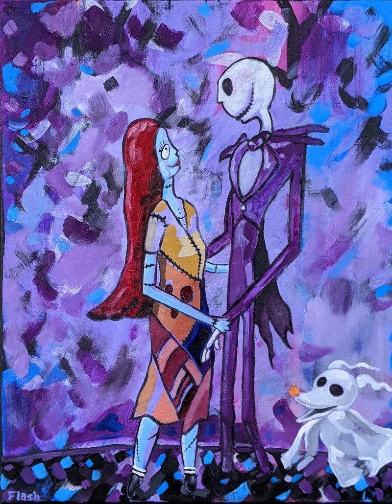 artbyflashmob's tweet photo. To celebrate student loan forgiveness, I'm giving customers $50 off painting commissions through 9/15. I do portraits, characters, pets, the works. 

For details/estimates, DM me. I honor my estimates for a year, so there's no pressure.

#Art #Painting #OilPainting #Sale #ArtSale https://t.co/kGy7MO87B8