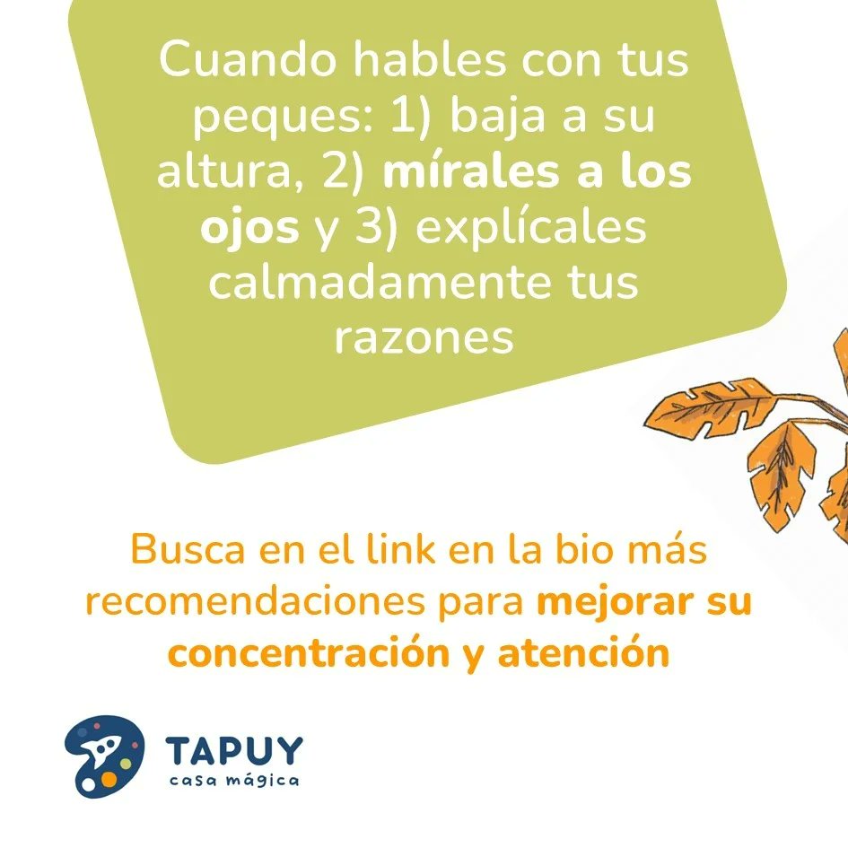 mitapuy's tweet photo. Esta semana nuestra psicóloga, Patricia, escribió un artículo que te permitirá comprender mejor cómo propiciar la atención con el lenguaje y el ambiente adecuados para tus peques

https://t.co/5hTHeFroEn

#DesarrolloInfantil
#Infancia
#Crianza https://t.co/i9XUFcdbvU