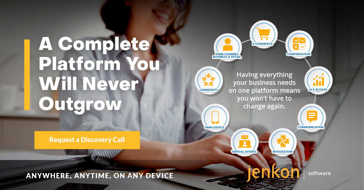 JenkonSoftware's tweet photo. Imagine having all elements of your business on one innovative, user-friendly platform. Start exploring the possibilities with a Discovery Call 👉🏻 https://t.co/8ZahKgfUlk
#JenkonSoftware #directselling #networkmarketing https://t.co/tWiHlDTN42