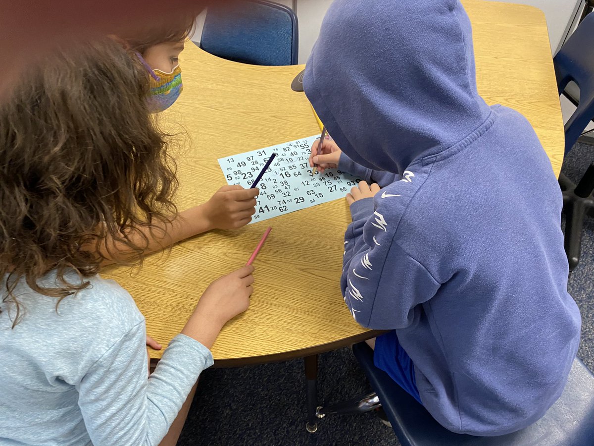 PUSDmath's tweet photo. 3rd graders showing great group work practices with #100numbers So much fun with @stogs_t Thanks to @saravdwerf for this great task https://t.co/1b2QucHUzI
