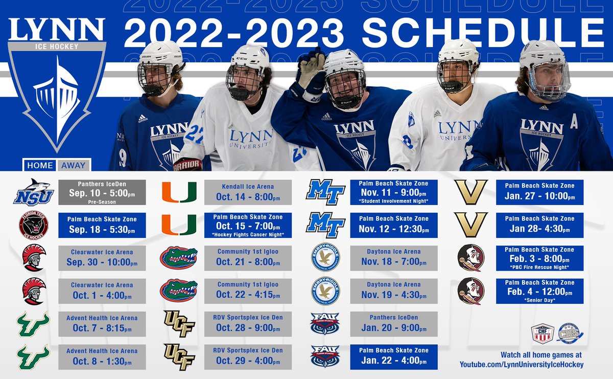 LynnIceHockey's tweet photo. We're back!
Huge thanks to @adidashockey, @BauerHockey, @hockeytape, @verberohockey, @FlaPanthers, and all of our other donors and sponsors for helping us to get back on the ice!
#WeAreLynn
@CollegeHkySouth @CHFhockey https://t.co/UQwt27TS1o