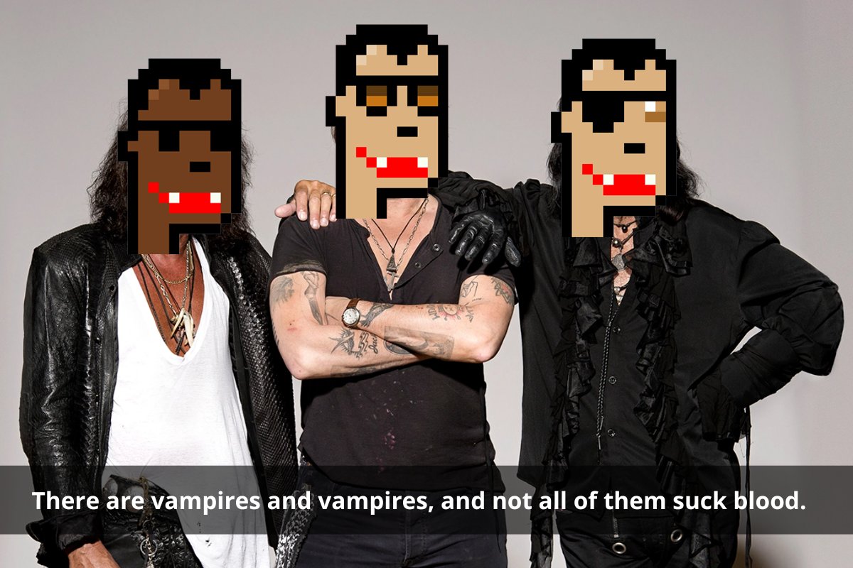 The Vampires tweet media