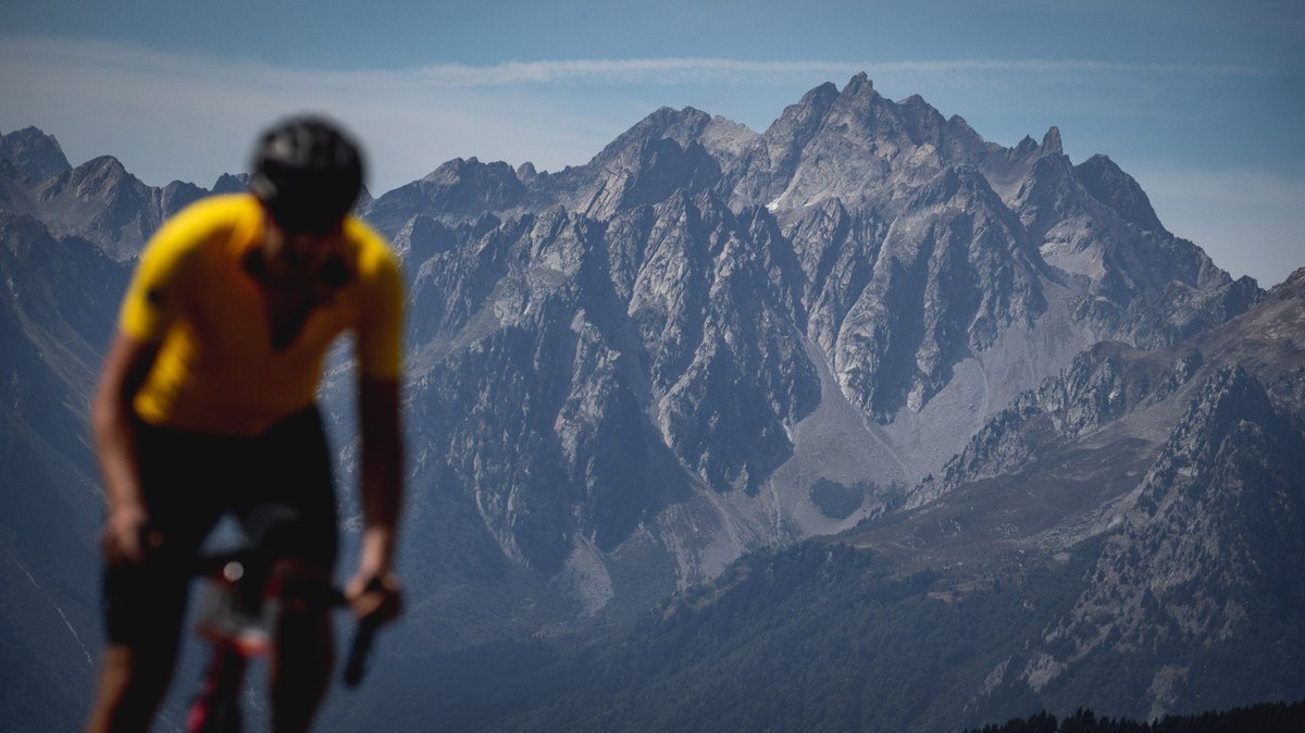 Another great day on the road! #HauteRoute #Alps #Stage4 #landscape #cycling