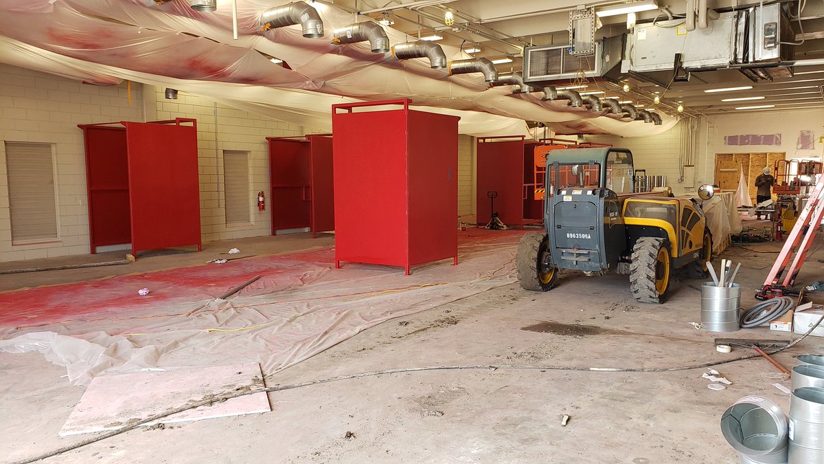 Our new welding lab is coming along. We have already doubled the amount of students signed up for our program. In RISD, we are "creating limitless opportunities for success." Robstown Proud!