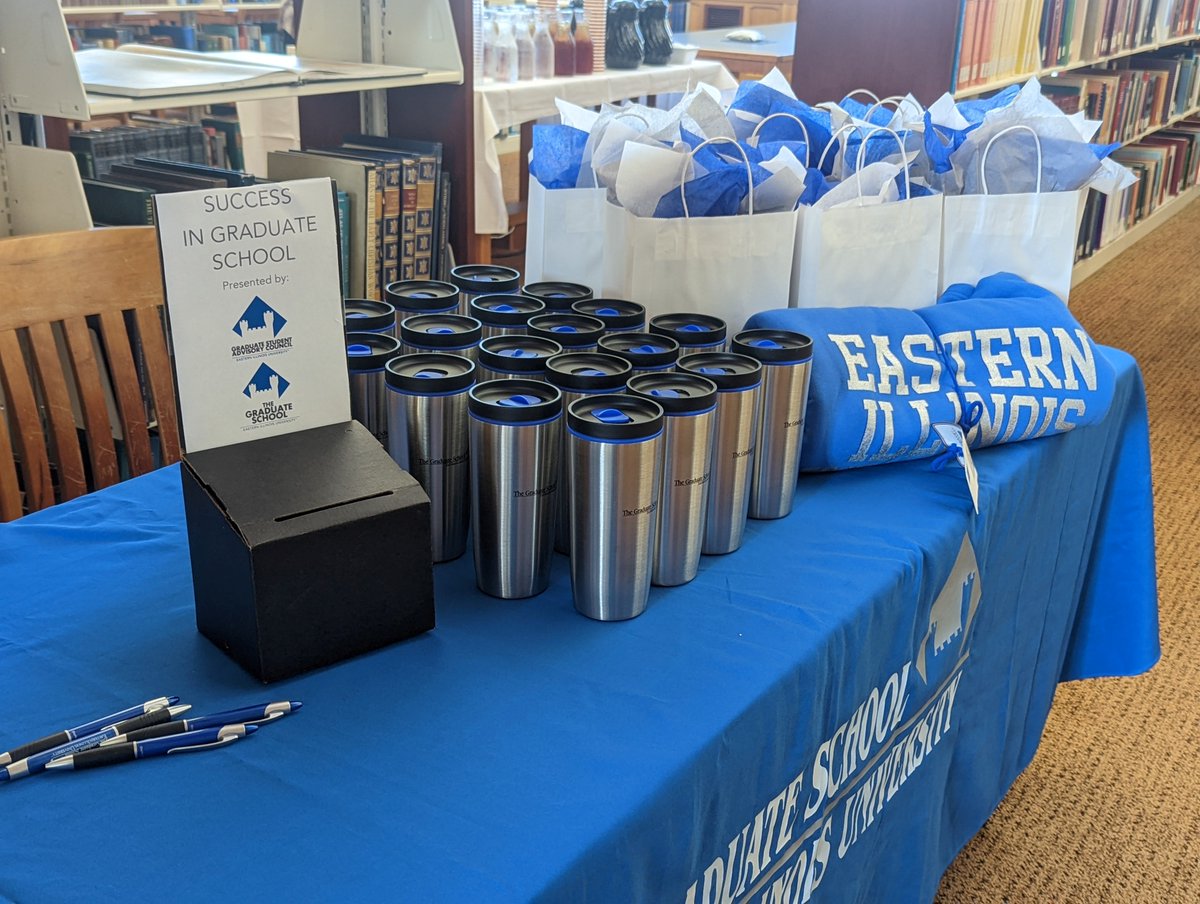 EIU Graduate School (@gradschooleiu) on Twitter photo Thank you to all the new Graduate School students and the awesome panel of Graduate Coordinators, who attended the inaugural Success in Graduate School orientation! Special thanks to the <a href="/BoothLibrary/">Booth Library, EIU</a> staff for all the help in setting up the event! #EIU #CGSGradEd Thank you to all the new Graduate School students and the awesome panel of Graduate Coordinators, who attended the inaugural Success in Graduate School orientation! Special thanks to the <a href="/BoothLibrary/">Booth Library, EIU</a> staff for all the help in setting up the event! #EIU #CGSGradEd