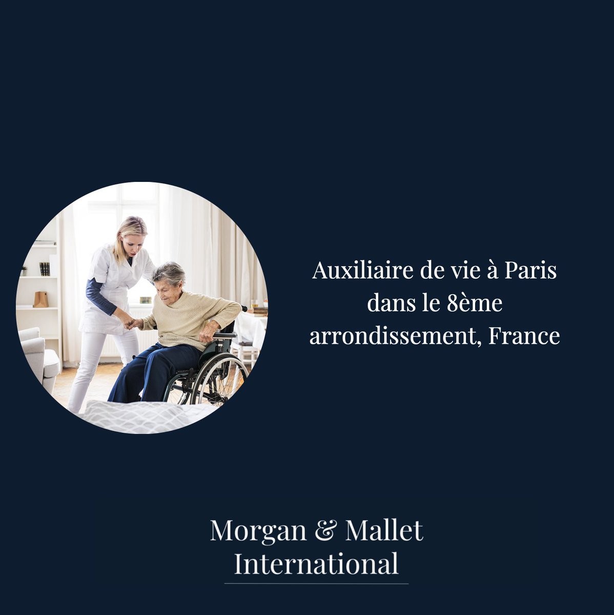 UkMallet's tweet photo. NOUVELLE OFFRE D'EMPLOI : Auxiliaire de vie à Paris 8ème, France. (H/F)

Pour postuler RDV sur : https://t.co/TCAxJAIVGM https://t.co/DOTJ5e4X93