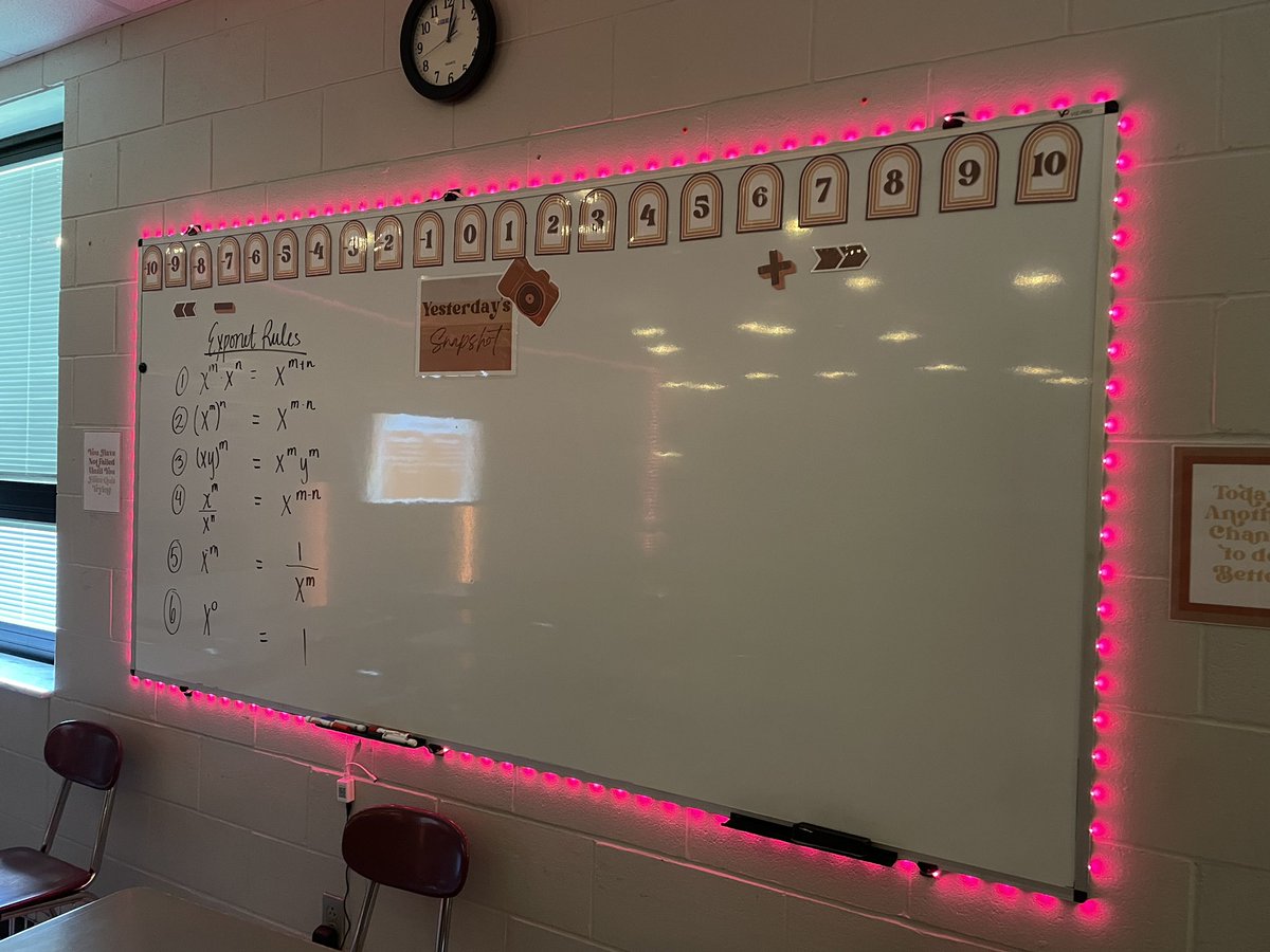 mrscookghs's tweet photo. New year, new decor! @GoshenWarriors @GoshenLocal https://t.co/XoGcGZcZfh