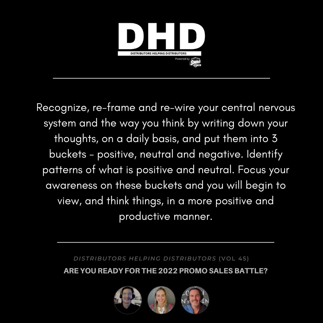 SwagCoaching's tweet photo. Previously on DHD we hosted Oksana Esberard, author of the book "Next Level You" and Founder of SattvaMe. Oksana shared some great exercises for us all to deploy in our daily lives to help us enjoy our promo sales journey.

WATCH FULL RECORDING HERE>> https://t.co/SElc3pzQj7 https://t.co/etnbHoosYj