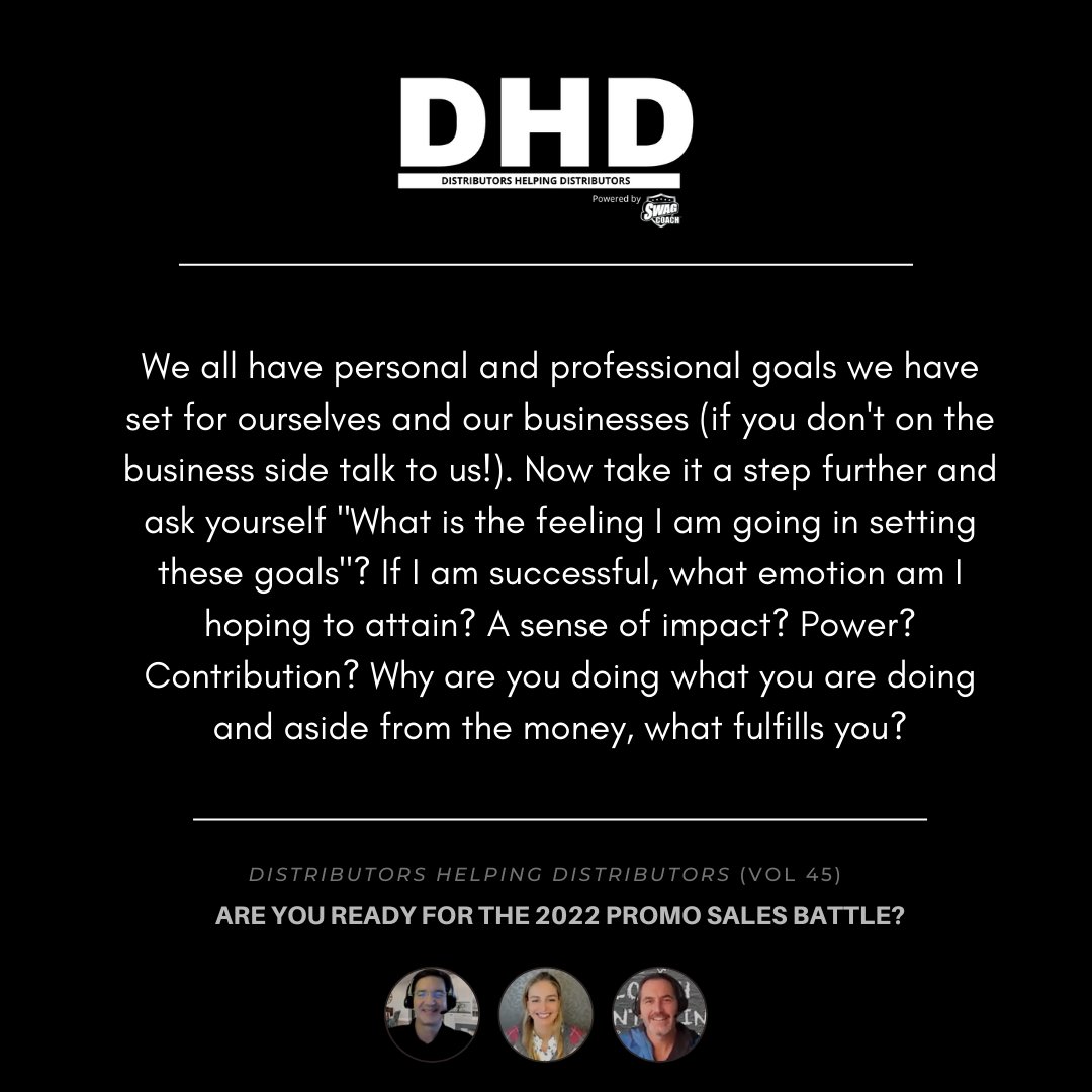 SwagCoaching's tweet photo. Previously on DHD we hosted Oksana Esberard, author of the book "Next Level You" and Founder of SattvaMe. Oksana shared some great exercises for us all to deploy in our daily lives to help us enjoy our promo sales journey.

WATCH FULL RECORDING HERE>> https://t.co/SElc3pzQj7 https://t.co/etnbHoosYj
