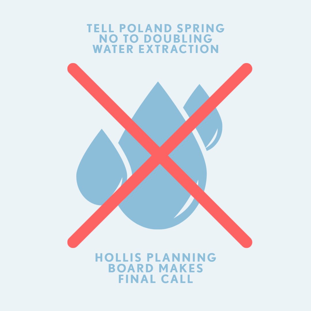 justinchenette's tweet image. In York County, 83.6% of residents are currently affected by drought. It's the driest year-to-date that our county has had in 128 years. Yet, Poland Spring wants to double water extraction to profit off Hollis wells drying up.