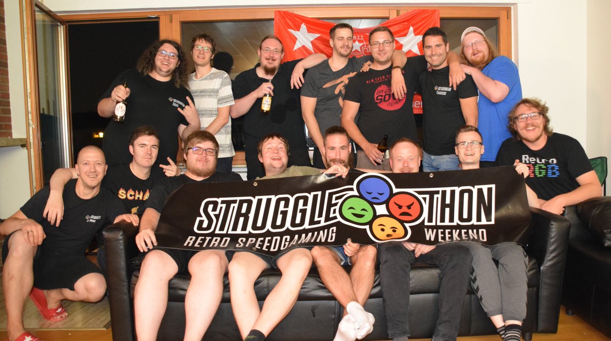 Jetzt auch endlich die offzielle Ankündigung: StruggleThon 2022 wird vom Mo. 19.09. bis Sa. 24.09. live auf twitch.tv/StrugglerTV gestreamt werden! Was euch erwartet, könnt ihr in unserer Schedule sehen: horaro.org/strugglethon/s… Weitere Infos auf: strugglethon.de