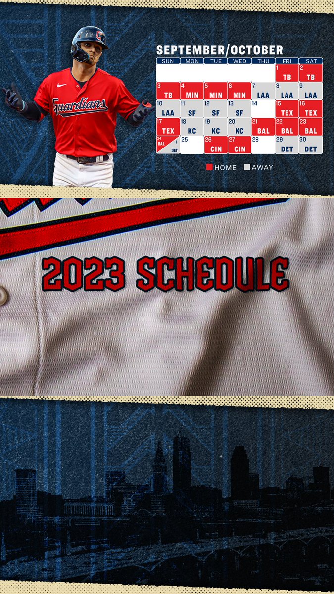 CleGuardians's tweet image. Our 2023 schedule has arrived! 📅

We are playing every team in the Majors except ourselves next year.

#ForTheLand