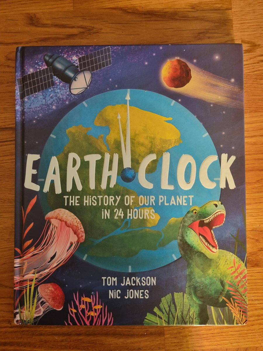richreadalot's tweet photo. #bookpost from the wonderful @KidsWelbeck today....
#EarthClock by @tomjackson & @nicjones is a bright and fast-paced journey through 4 5 billion years of life on Earth, and is out now 🌎
Thank you @antswilk
https://t.co/nKzRYACMNd ❤️📚🙏 https://t.co/X2S9Dz7Bqq