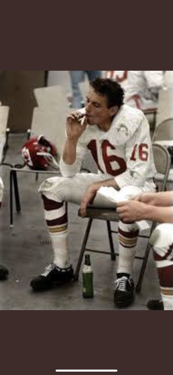 Cool story on Len Dawson: 

My grandparents had dinner with him on many occasions and said he was the life of the table and that he would joke with my gma that she was always blushing.

One time he showed up to meet them with a signed pic reading,

“To Norma— my blushful friend.”