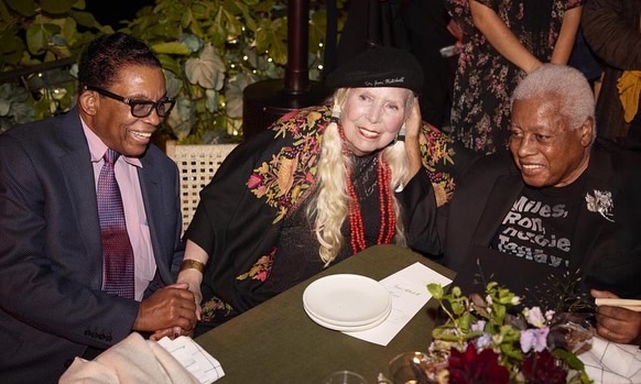 Presenting Dr. Joni Mitchell, the latest recipient of Berklee College of Music's Honorary Doctorate and beret to match.

Photos by Kelly Davidson