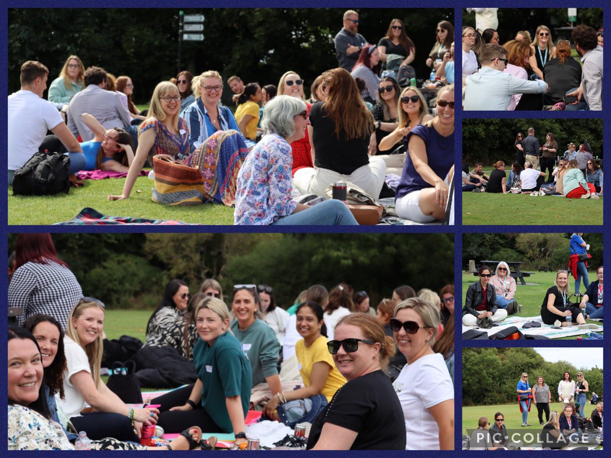 BremoreEducate's tweet photo. Welcome back to all our staff! Great weather for a picnic lunch in between meetings!Connecting in,  meeting new staff, building good working relationships!  Ready for the new school term! Looking forward to meeting all our new 1st years tomorrow! https://t.co/S37aFtgxeY