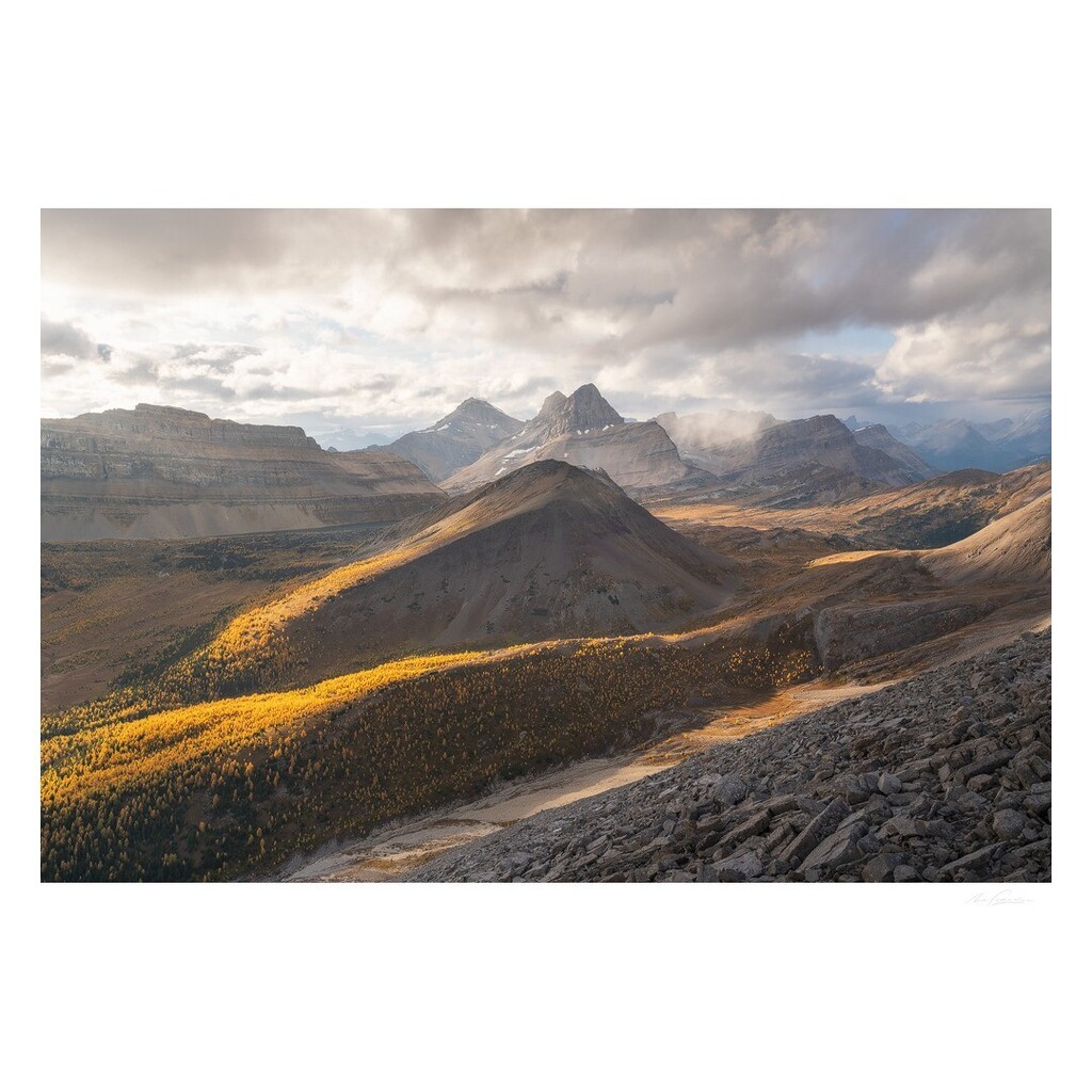 nfitzphoto's tweet photo. Late afternoon lighting mixing with quickly changing weather fronts in the main ranges of the Canadian Rockies! Looking forward to feeling that crisp air again soon. https://t.co/vjPHGUORgp https://t.co/vFNlH2SC3N