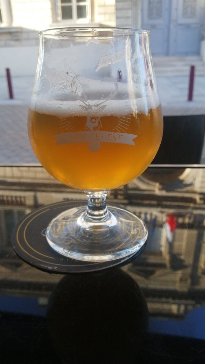LaurentOzon's tweet photo. Très très bonne bière ! #Volcelest https://t.co/3BIvtGV35s
