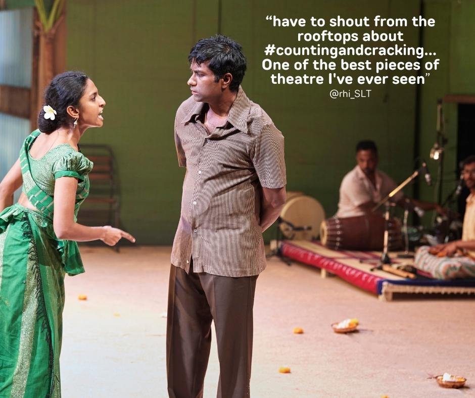 BirminghamRep's tweet photo. Performances must end Saturday - your only chance to see the acclaimed Counting & Cracking in the UK: https://t.co/P9Pqac5mEd
#b2022festival https://t.co/r4slq0Z7b8