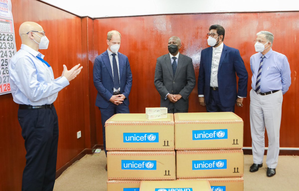 At a meeting with the <a href="/MoH_SriLanka/">Ministry of Health</a> today, <a href="/G_LaryeaAdjei/">George Laryea-Adjei</a>  stressed the need to keep healthcare services running for children and women even as Sri Lanka faces an economic crisis.