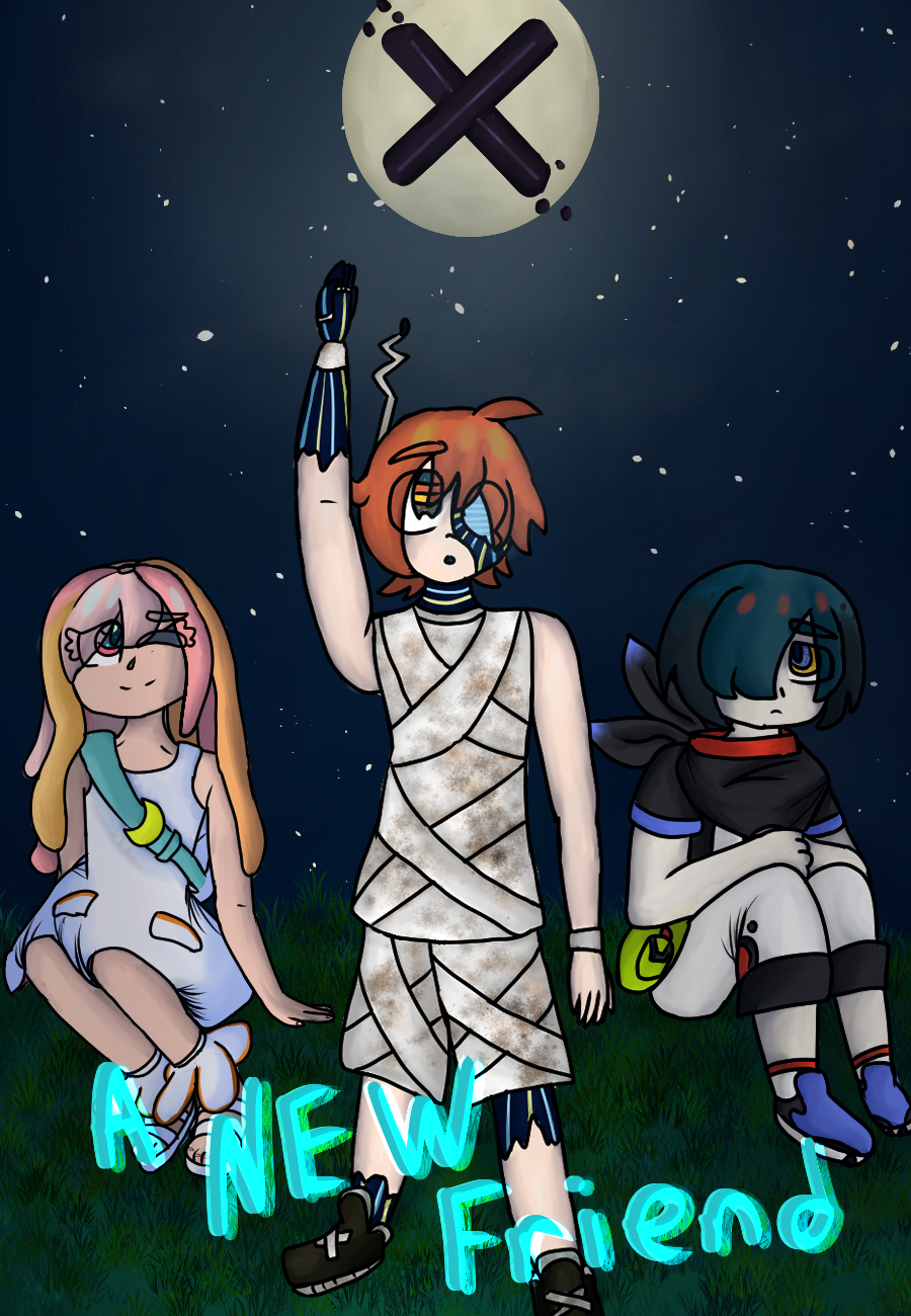 The cover for A New Friend