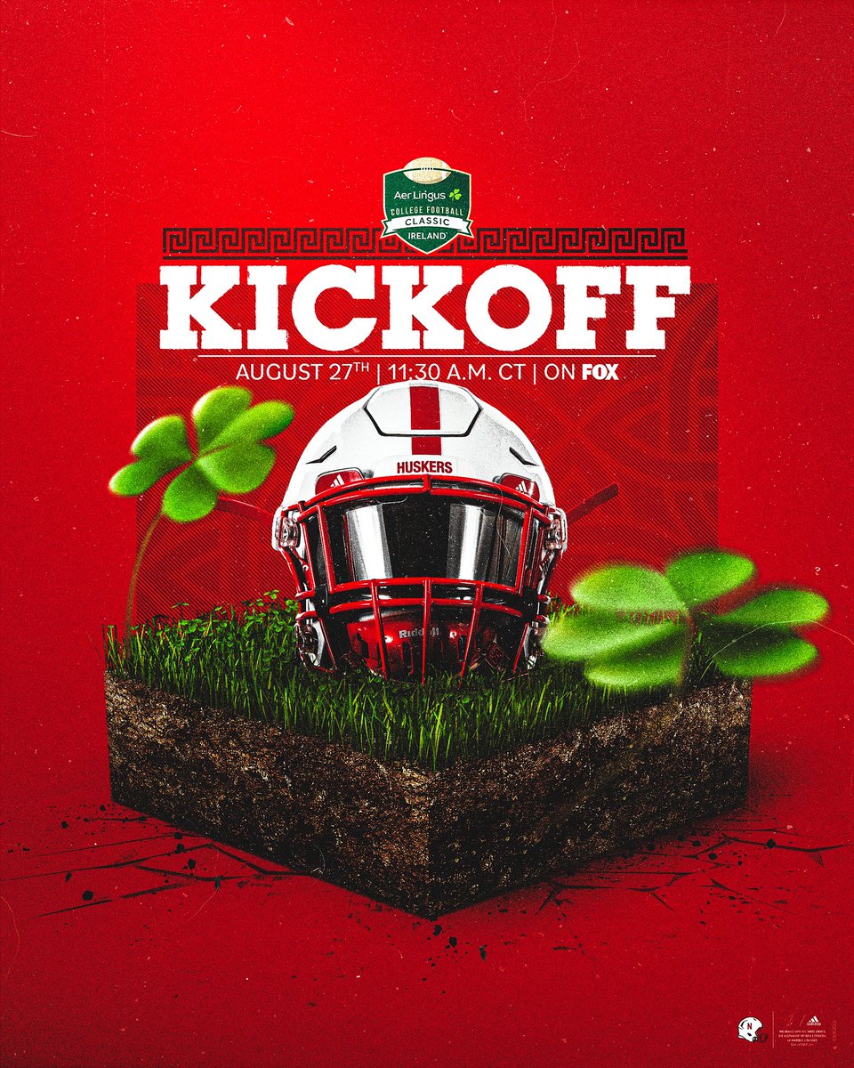 HuskerFootball's tweet photo. Week Zero. Game One. Go Time.

#GBR https://t.co/F5Gt3fPfvf