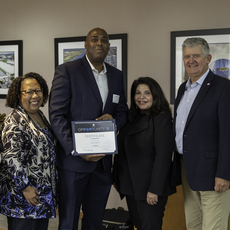 Port_Houston's tweet photo. Did you know that Houston ranks 5th in the nation for minority-owned startups. @Port_Houston is honored to celebrate #NationalBlackBusinessMonth recognizing and showing our support for the #Blackowned businesses we work with in the Greater Houston community. #NBBM @TreatsbyTYGR https://t.co/wr11mLxsWY