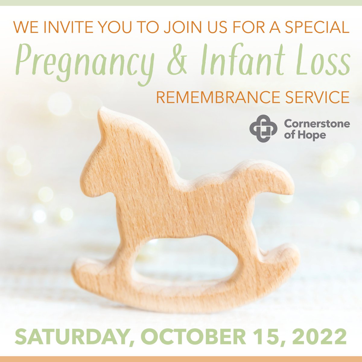 ClevelandCOH's tweet photo. On October 15 around the world, bereaved parents light a candle to create a wave of light in remembrance. Cornerstone of Hope annually invites all who have experienced a pregnancy loss or infant loss to join us for a remembrance service. https://t.co/BENAz7aBGX #NeverGrieveAlone https://t.co/7z4cleC7Y3