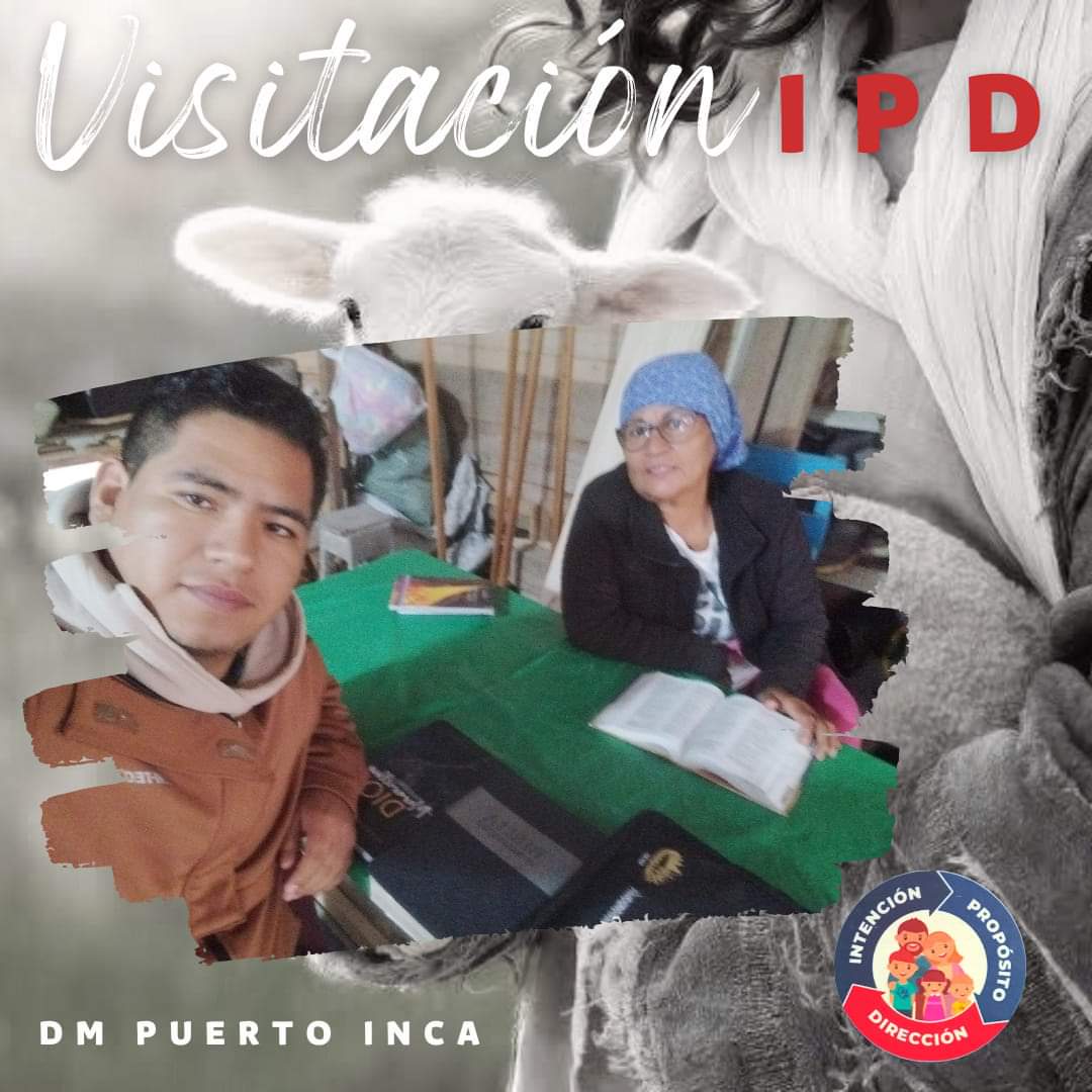 En modo Visitación en el  #DMPuertoInca preparando un pueblo para el encuentro con su Dios.
<a href="/EnzoChavez/">Enzo Chávez</a> @mcoaugarte <a href="/PrEudisVasquez/">Eudis Vásquez 📖</a> <a href="/HeyssenCordero/">Heyssen Cordero  🔌</a> <a href="/Pr_JavierTorres/">Pr. Javier Torres</a>