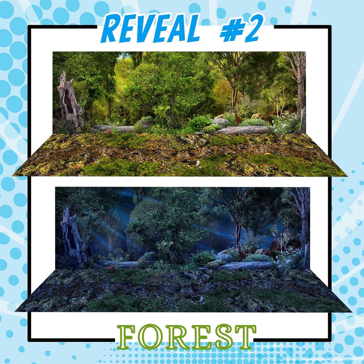 Wave 5 pre-orders drop 9.6.22 at 10am PST on DioramaPrints.com. Stay tuned to our newsletter and Facebook/Instagram for more info. #diorama #toyphotography