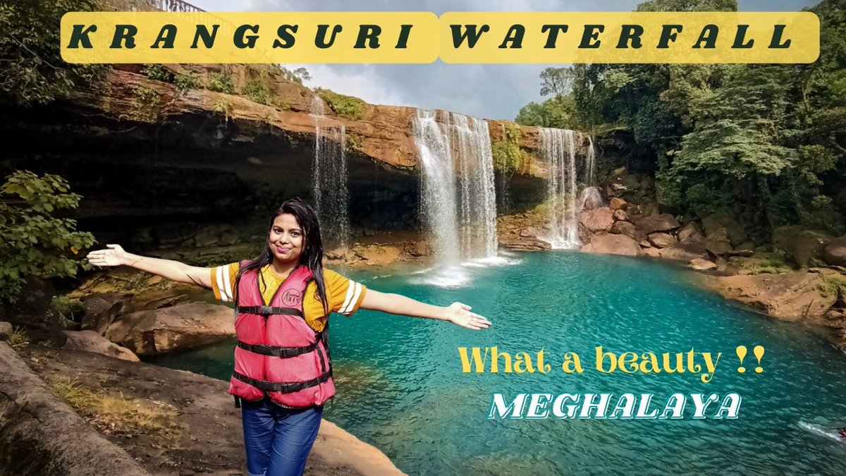 JugasriS's tweet photo. Krangsuri waterfall nestled amidst the mountains of Jaintia Hills district in Meghalaya,India is one of the most magical waterfalls.
https://t.co/VJ4qldjoxh
#meghalaya #northeastindia #IncredibleIndia #travel #youtubeindia #youtubecreators #travelvideo #sharingbliss #youtube https://t.co/slK9kkpT1T
