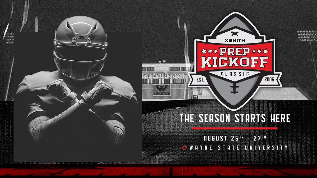 Michigan’s can’t miss high school football showcase is returning to Detroit with three days of action-packed match ups. The Xenith Prep Kickoff Classic is scheduled for Aug. 25-27 at Wayne State University.