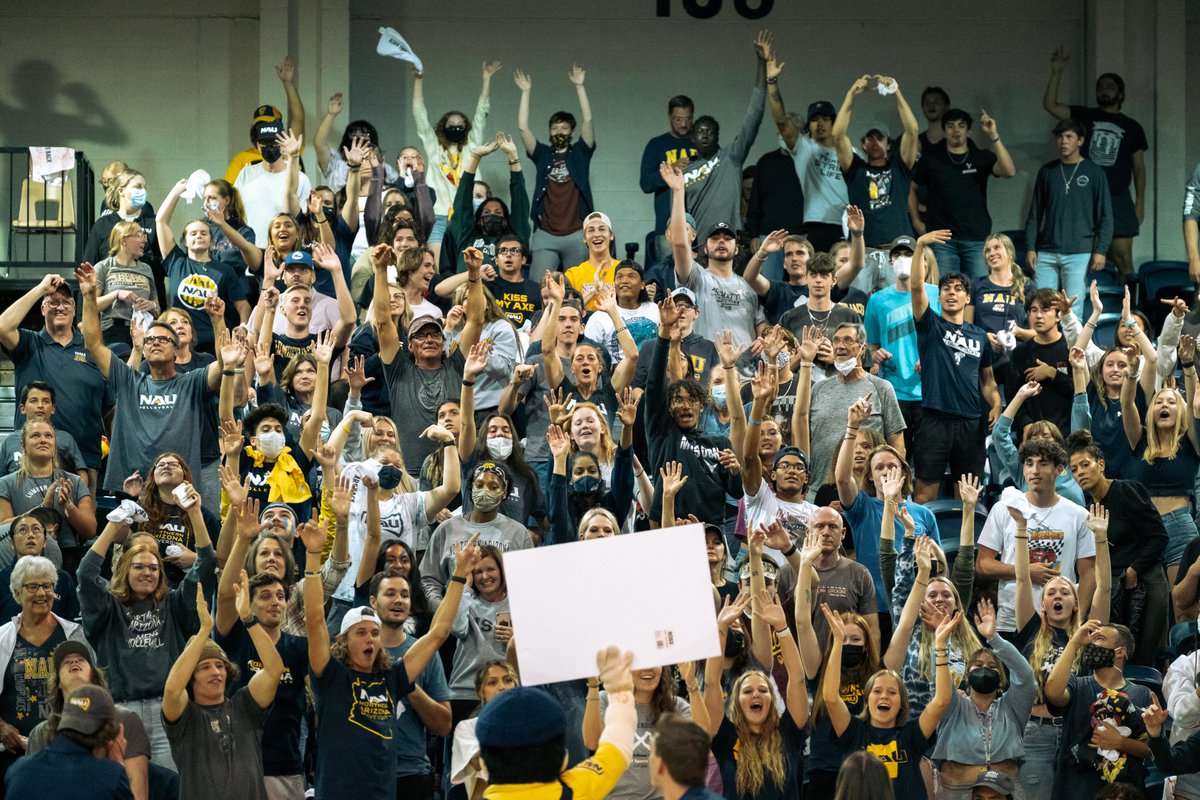 NAUAthletics's tweet photo. Friday can't come soon enough.

Let's pack Rolle for the @NAUVolleyball Lumberjack Classic where they are set to take on Michigan at 6:30pm!
#RaiseTheFlag https://t.co/zJdS2T9V0v