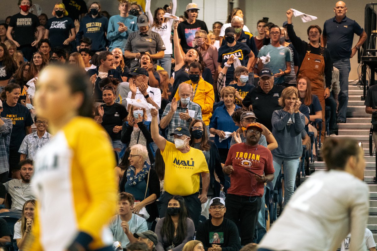 NAUAthletics's tweet photo. Friday can't come soon enough.

Let's pack Rolle for the @NAUVolleyball Lumberjack Classic where they are set to take on Michigan at 6:30pm!
#RaiseTheFlag https://t.co/zJdS2T9V0v