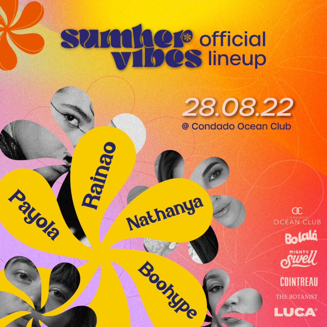 1 UNUSUAL G NFT = 1 ENTRADA AL SUMHER VIBES EVENT 🌞🌈💖

ALL WOMEN MUSIC LINE-UP! Habrán DJ sets, vendors, specialty drinks y a Rainao como artista invitada🧚‍♂️ 
28.08 1pm-8pm 
Escríbeme por DM para lista de Unusual G Holders 🍒 

Taquillas disponibles en Boletera.net