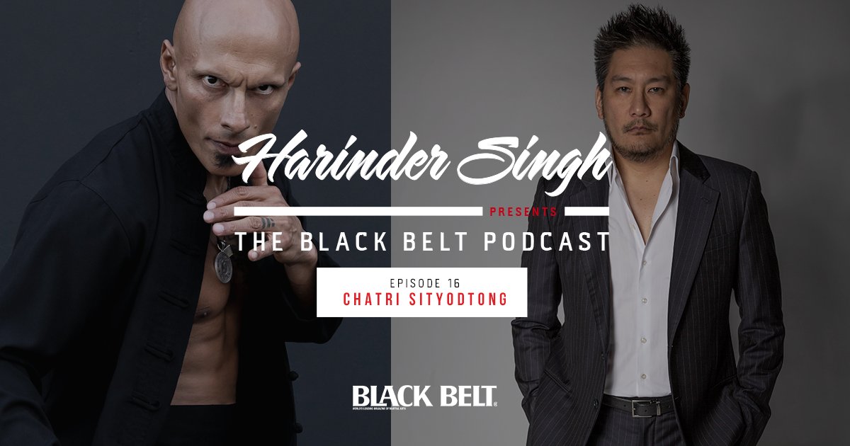 Black_Belt_Mag's tweet photo. 🥋 “Martial Arts is the Greatest Platform to Unleash Human Potential.” – Chatri Sityodtong
🎙️Episode #16 feat. Chatri Sityodtong is NOW LIVE on all major platforms! Search for "The Black Belt Podcast"
.
.
.
.
.
#blackbeltmagazine #TheBlackBeltPodcast #SifuSingh #podcast https://t.co/RXNmBf5oPX