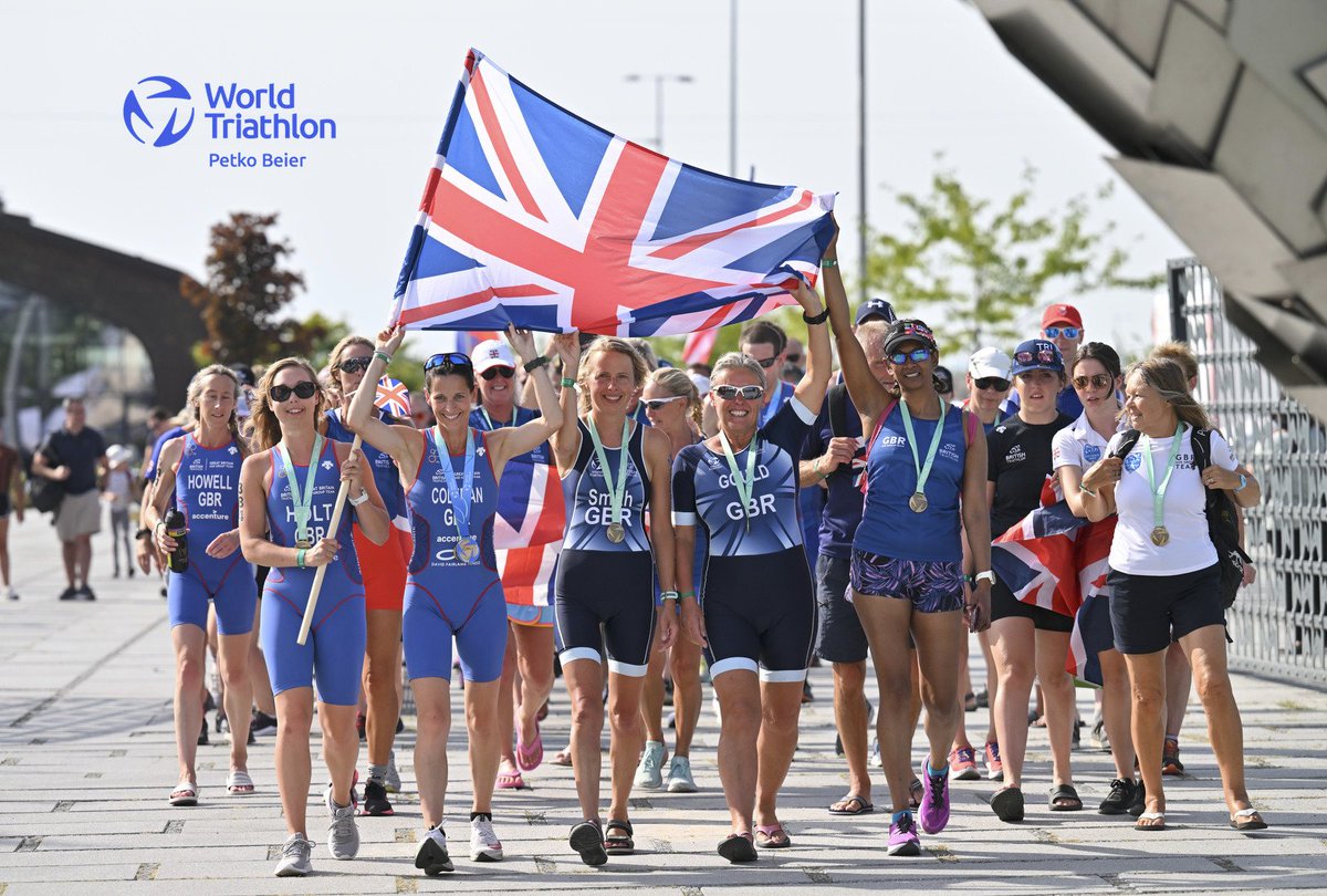 It's been a busy and successful few weeks for the GB Age-Group Team! 🇬🇧

Read more about their medal successes in Munich 🇩🇪 and Samorin 🇸🇰 where medals have been won in aquabike, aquathlon and triathlon ⤵️

Round-up 📰 fal.cn/3rjHY

📸 <a href="/worldtriathlon/">World Triathlon</a>