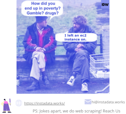 InstadataWorks's tweet image. Contact Us For Data Scraping.
#instadataworks #webscraping #datascraping #data #datajokes