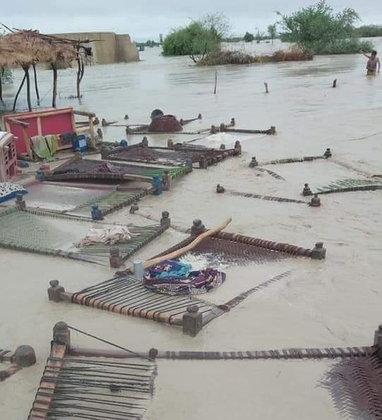 Shepank_Baloch's tweet photo. #Balochistan is suffering worst due to recent destructive rains . Approximately, thousands of homes had been destroyed and dozens dead. The regions like Lesbella in the first and NasirAbad later phase  were mostly effected due to recent stream of  rains starting from 20 August. https://t.co/nRXdDwnSm5