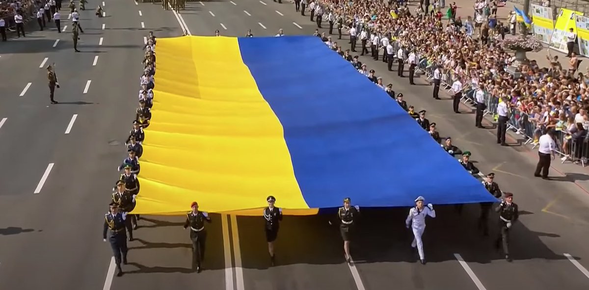 Oleh_Mykytyn's tweet photo. Happy Independence Day, my brave Ukraine 🇺🇦
It’s difficult time for us, but we’ve continue fighting every day for world’s democracy and showed real #colorsOfFreedom 💙💛
Today, we claiming only such russian or any invaders’ parade is possible in our Kyiv. Victory parade soon🙏🏻 https://t.co/UFJlj8eFpH